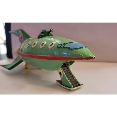 Planet Express Ship With Landing Gear