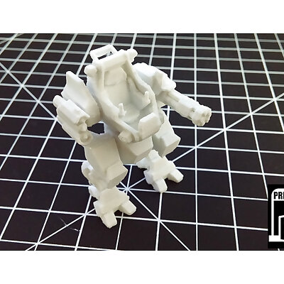 Printer Forge 3D Promotional Mech 002