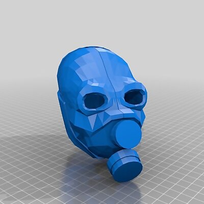 Half Life Metro Cop Mask print ready