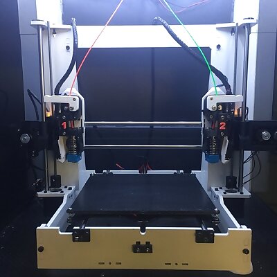 Dual X carriage for Prusa Graber P3Steel