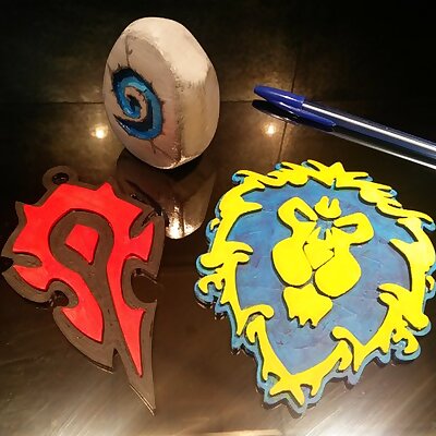 Alliance and Horde Logos