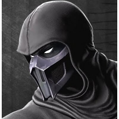 Noob Saibot Mortal Kombat Mask Option 1  2