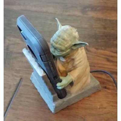 Yoda Phone Holder and Charging Station