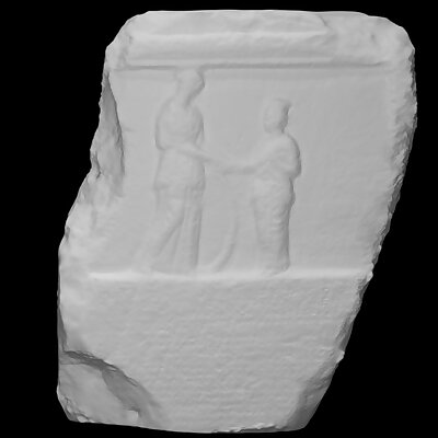 Fragment of a stele with a decree