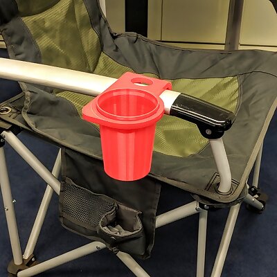 Cup holder for Oztrail Royale camping armchair