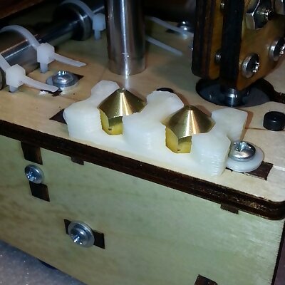 Printrbot Extruder Nozzle Caddy