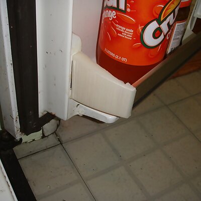 Whirlpool refrigerator replacement shelf bracket