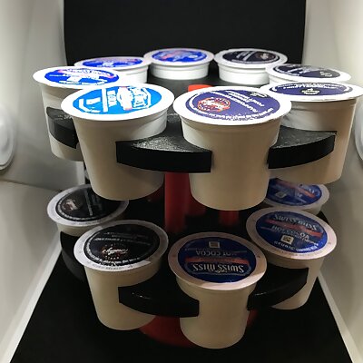 Rotating KCup Holder for Keurig or Similar Coffee Machines