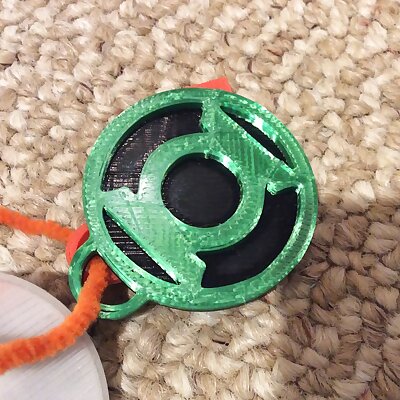 green lantern key chain
