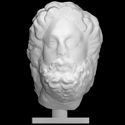 Head of Zeus or Asclepius