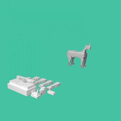 Boxy Unicorn