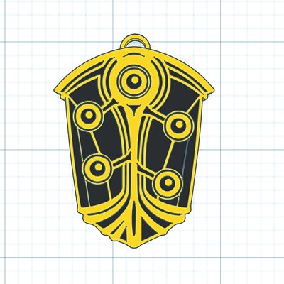 Fire Emblem Crest Shield