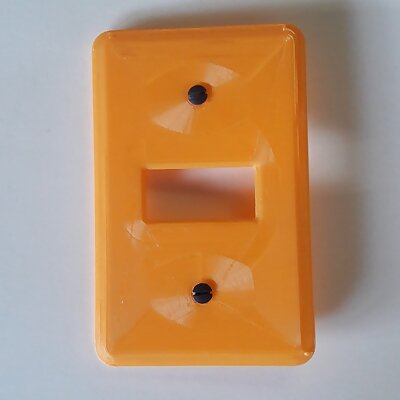 Simple light switch cover