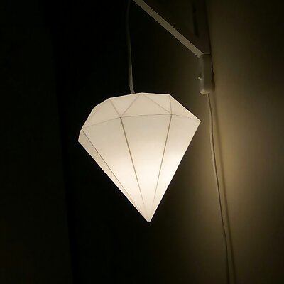 Diamond lampshade