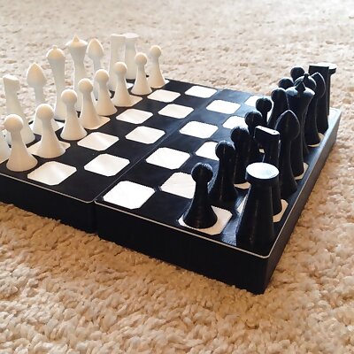 Chess and Checker Game Case