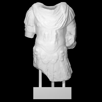 Portrait statue of a Roman military commander