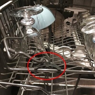 Whirlpool dishwasher clip