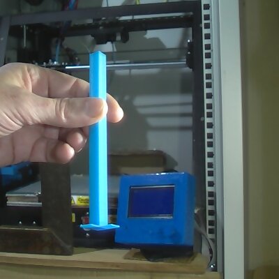 Vertical Test Piece 3D Printer test