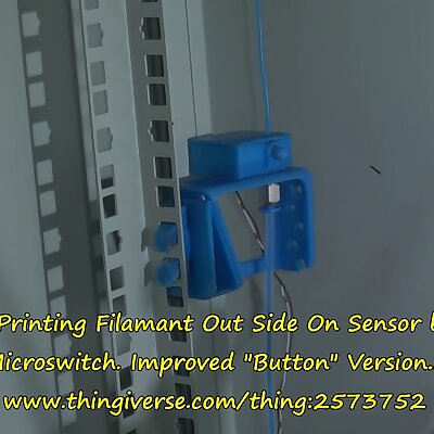 Filament Out Side On Sensor box Microswitch version