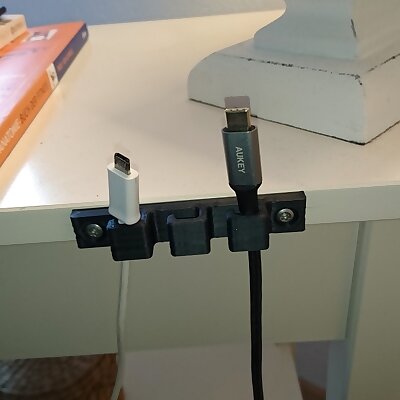 USB charger holder