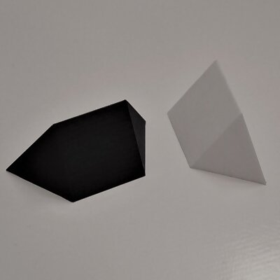 Two Piece Tetrahedron Puzzle