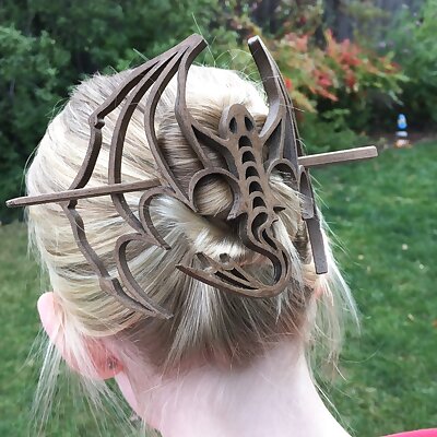 Toothless Hair Pin