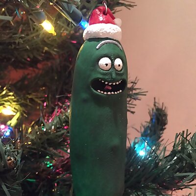 Pickle Rick Ornament