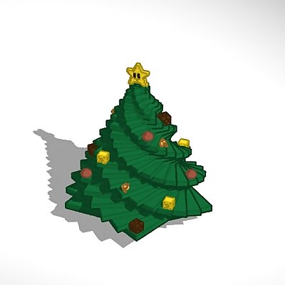 Super Mario Christmas Tree