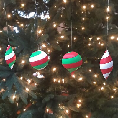 Twister Ornaments