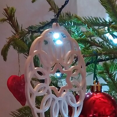 Spirograph Gyroscopic Christmas Ornament