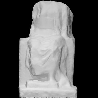 Statuette of Zeus Hypsistus the highest on his throne
