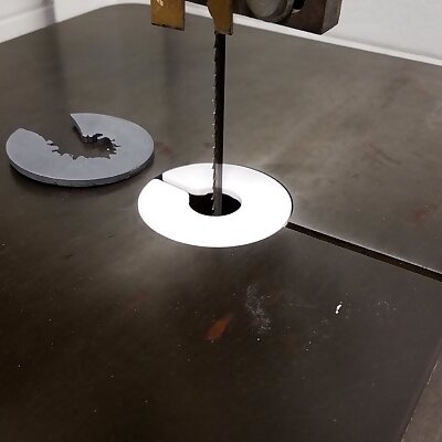 Band saw Table Insert