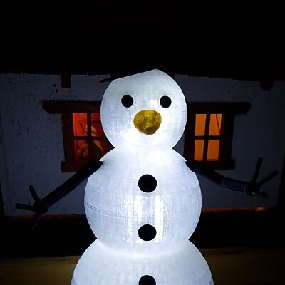 Snowman V2 for “Tinkercad Christmas”