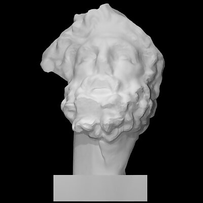 Head of a giant Pergamon altar