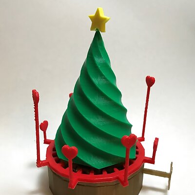 Rotating Christmas Tree “Tinkercad Christmas”
