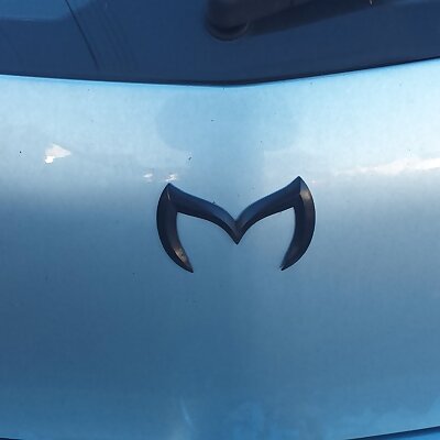 Mazda Batman Car Badge