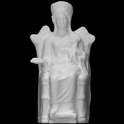 Boeotian terracotta statuette of Artemis