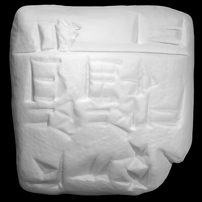Cuneiform Tablet  Wood