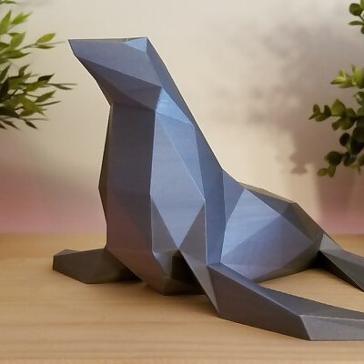 Low Poly Seal