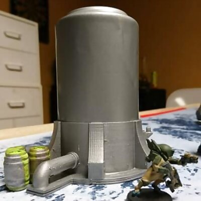 Refinery Base for 28mm Wargaming