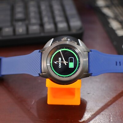 Zetime watch stand with charger