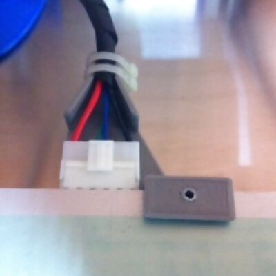 Anet A8 Strain relief bracket for heated bed cable