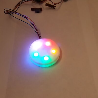 Simple LED Base for lamp shades