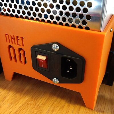 Anet A8  Power Supply Cover with Switch