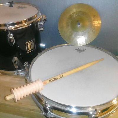 Assisitive flexible grip for drumsticks or other objects