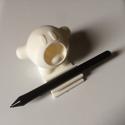 Kirby pen holder