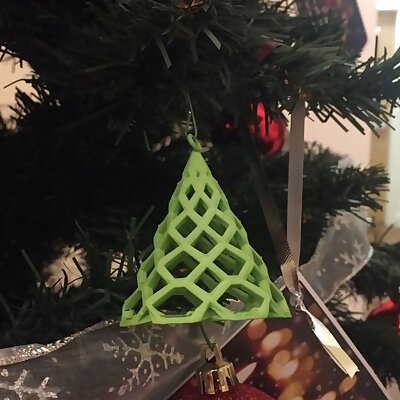 Modern Christmas Tree Ornament