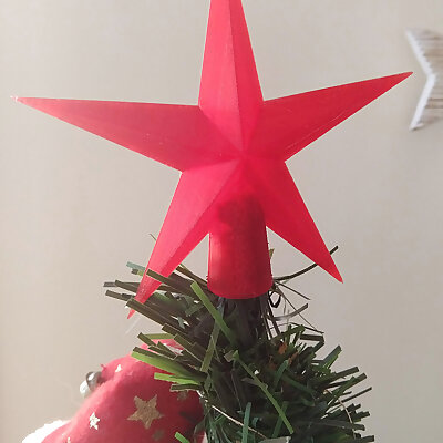 CHRISTMAS STAR TREE TOPPER
