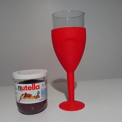 Chalice for Nutella Glass aka Nutella Wine Glass