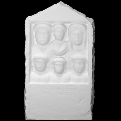 Funerary stele with six portraits